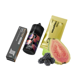 Набор для самозамеса Chaser Lux Blackberry Pink Guava (Ежевика Гуава, 65 мг, 30 мл)