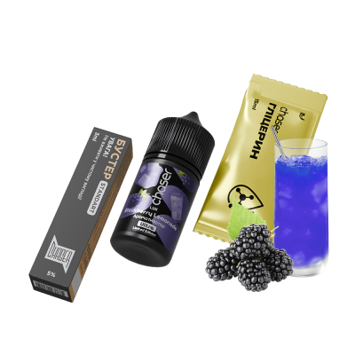 Набор для самозамеса Chaser Lux Blackberry Lemonade (Ежевичный Лимонад, 50 мг, 30 мл)
