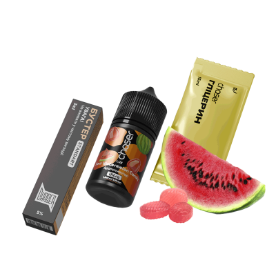 Набір для самозамішування Chaser Lux Sour Watermelon Candy (Кисла кавунова цукерка, 50 мг, 30 мл)