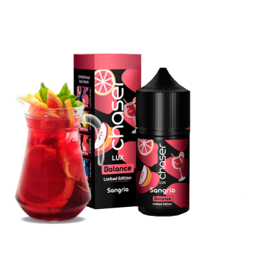 Жидкость Chaser Lux Sangria Limited Balance (Сангрия, 50 мг, 30 мл)