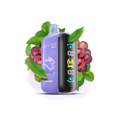 Elf Bar Raya D3 25000 Grape Mint (Виноград Мята) Одноразовый POD