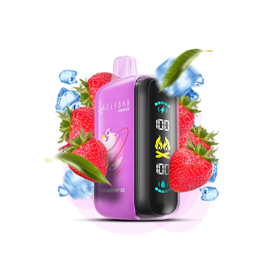 Elf Bar Raya D3 25000 Strawberry Ice (Полуниця Лід) Одноразовий POD
