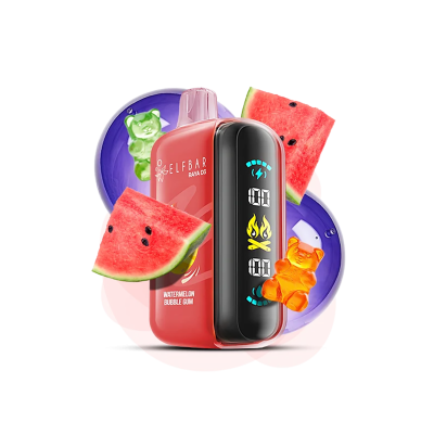 Elf Bar Raya D3 25000 Watermelon Bubble Gum (Арбуз Жвачка) Одноразовый POD