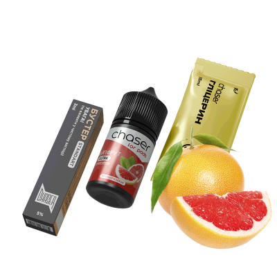 Набор для самозамеса Chaser Grapefruit Ultra (Грейпфрут, 50 мг, 30 мл)