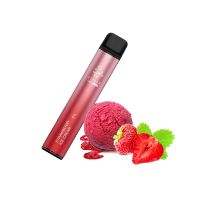 Elf Bar 1500 Ultra Strawberry Ice Cream (Клубничное Мороженое) Одноразовый POD