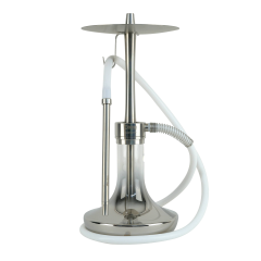 Кальян Oduman Infinity Silver Glass Silver Body (Металлик, полный комплект)