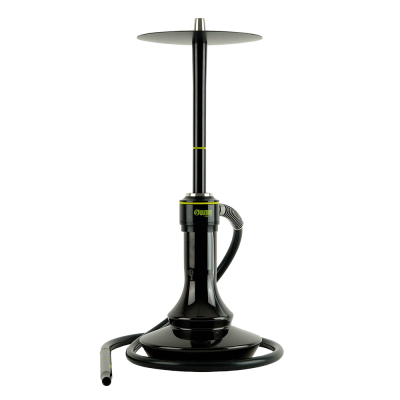 Кальян Oduman Nova Black Glass Black Body (Чёрный, полный комплект)