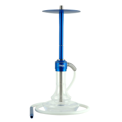 Кальян Oduman Nova Clear Glass Blue Body (Синий, полный комплект)