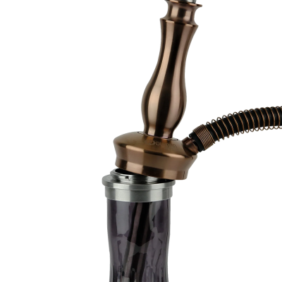 Кальян Oduman Sahra Black Glass Bronze Body (Бронзовый, полный комплект)