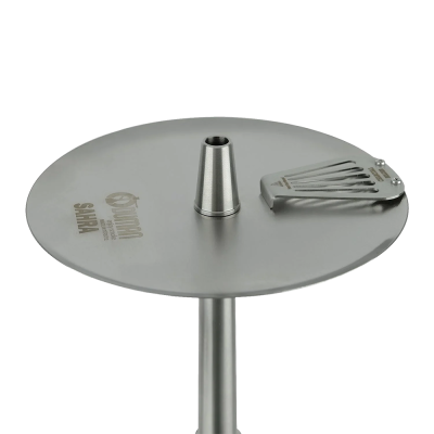 Кальян Oduman Sahra Black Glass Gold Body (Золотистый, полный комплект)