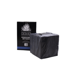 Кокосовый уголь для кальяна Cocoloco (1 кг, 64 шт, р26, без коробки)