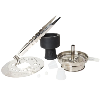 Кальян Amy Deluxe 070.02 Clear (прозорий, повний комплект)