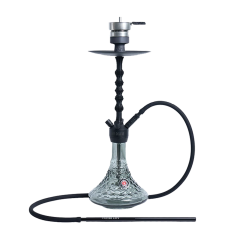 Кальян Amy Deluxe 072.01 PSMBK-BK (чёрный, полный комплект)