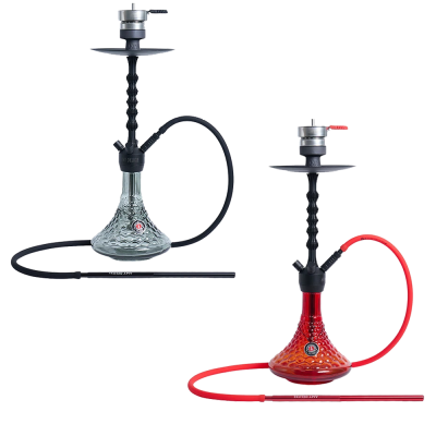 Кальян Amy Deluxe 072.01 PSMBK-BK (чёрный, полный комплект)