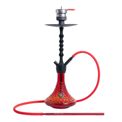 Кальян Amy Deluxe 072.01 PSMBK-RD (чёрный, полный комплект)