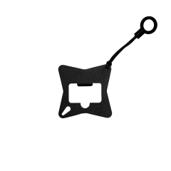 Відкривачка-брелок для флаконів рідини Vape (чорний)