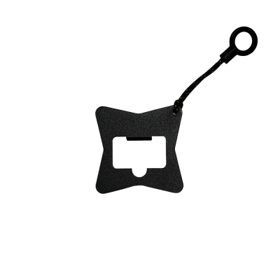 Открывашка-брелок для флаконов жидкости Vape (чёрный)