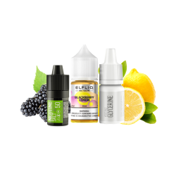 Набор для самозамеса Elfliq Blackberry Lemon (Черника Лимон, 50 мг, 30 мл)