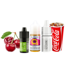 Набор для самозамеса Elfliq Cherry cola (Вишневая Кола, 50 мг, 30 мл)