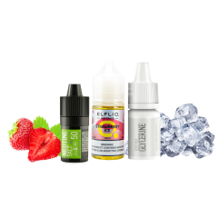Набор для самозамеса Elfliq Strawberry ice (Клубника Лёд, 50 мг, 30 мл)