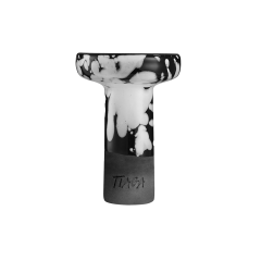 Глиняная чаша Tiaga Drops Black White (Чёрно-белый)