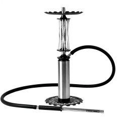 Кальян Trumpet Hookah Rider Still White (белый, полный комплект)