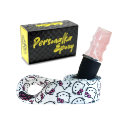 Персональный мундштук Personalka Epoxy Sakura (Розовый)