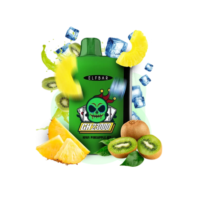 Elf Bar GH 23000 Kiwi Pineapple Ice (Киви Ананас Лёд) Одноразовый POD