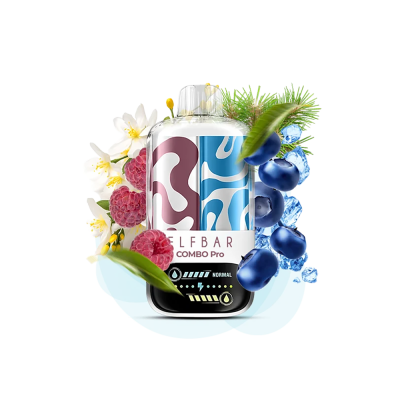Elf Bar Combo Pro 30000 Jasmine Raspberry & Blueberry Ice (Жасмин Малина и Черника Айс) Одноразовый POD