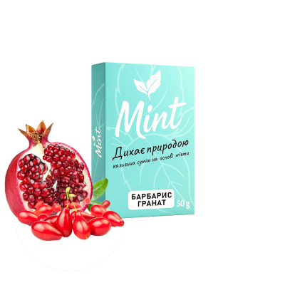 Кальянная смесь Mint Барбарис Гранат (50 г)