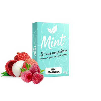Кальянная смесь Mint Личи Малина (50 г)