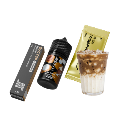 Набір для самозамішування Chaser Lux Ice Latte Ultra (Айс Латте, 65 мг, 30 мл)