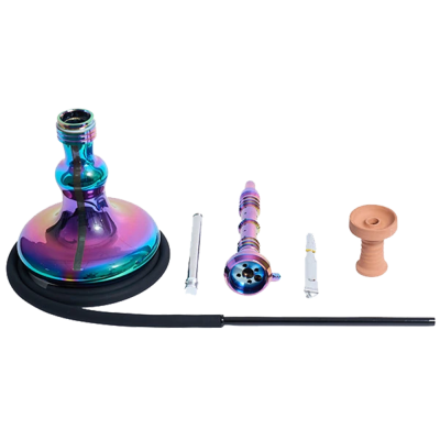 Кальян Yahya S200 Chameleon (чорний, повний комплект)