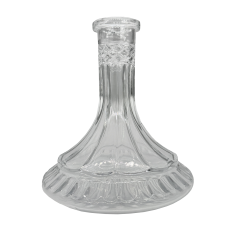 Колба для кальяна Craft Crystal v2.0 (Размер L, Прозрачная, толстостенная)