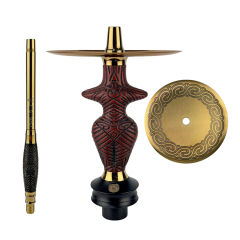 Кальян Sunpipe Odin Трипильская Мадонна (коричневый, базовый комплект)