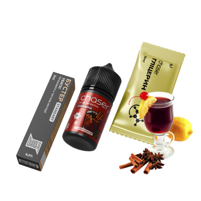Набір для самозамішування Chaser LTD Christmas Glintwine (Глітвейн, 65 мг, 30 мл)