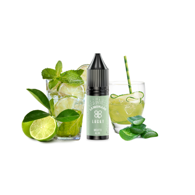 Жидкость Lucky Mojito Aloe Cucumber Lemonade (Мохито Алоэ Огурец Лимонад, 50 мг, 15 мл)