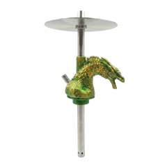 Кальян 2x2 Hookah Dragonborn Green Gold (зелено-золотистый, базовый комплект)