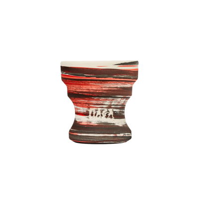 Глиняная чаша Tiaga Flash Light Black Red (Чёрно-красный)