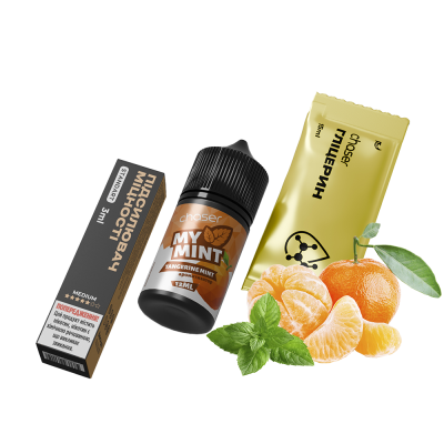 Набір для самозамішування Chaser My Mint Tangerine Mint (Мандарин М'ята, 50 мг, 30 мл)