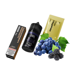 Набор для самозамеса Chaser Black Grape Blackberry Limited (Виноград Ежевика, 50 мг, 30 мл)