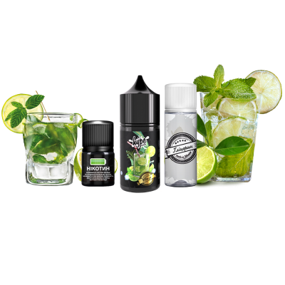 Набор для самозамеса Hype Black Mojo (Моджо, 50 мг, 30 мл)