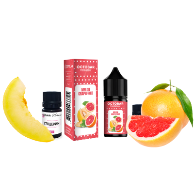 Набор для самозамеса Octobar Fresh & Sour Melon Grapefruit (Дыня Грейпфрут, 50 мг, 10 мл)