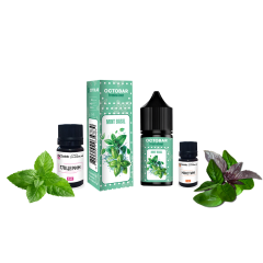 Набор для самозамеса Octobar Fresh & Sour Mint Basil (Мята Базилик, 50 мг, 10 мл)