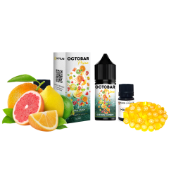 Набор для самозамеса Octobar Prime Citrus Candy (Цитрусовая Конфета, 50 мг, 30 мл)