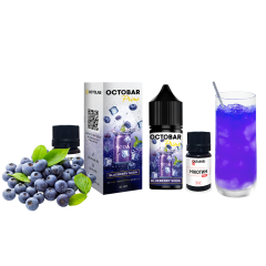Набор для самозамеса Octobar Prime HARD Blueberry Soda (Черничная Сода, 65 мг, 30 мл)