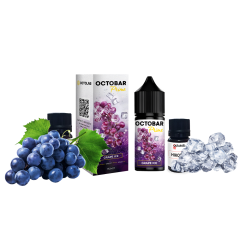 Набор для самозамеса Octobar Prime HARD Grape Ice (Виноград Лёд, 65 мг, 30 мл)