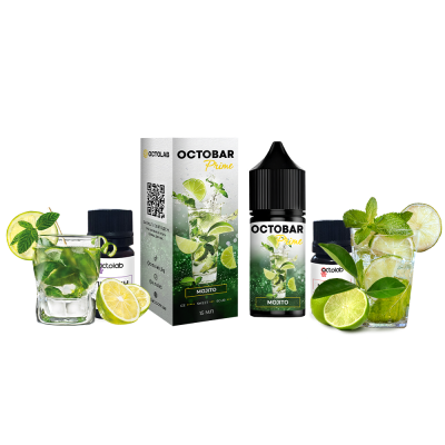 Набор для самозамеса Octobar Prime HARD Mojito (Мохито, 65 мг, 30 мл)