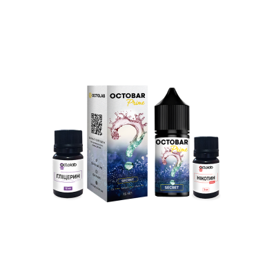 Набор для самозамеса Octobar Prime HARD Secret (Секрет, 65 мг, 30 мл)