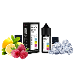 Набор для самозамеса Black Limit Salt Rasp Lemon Ice (Малина Лимон Лёд, 50 мг, 30 мл)
